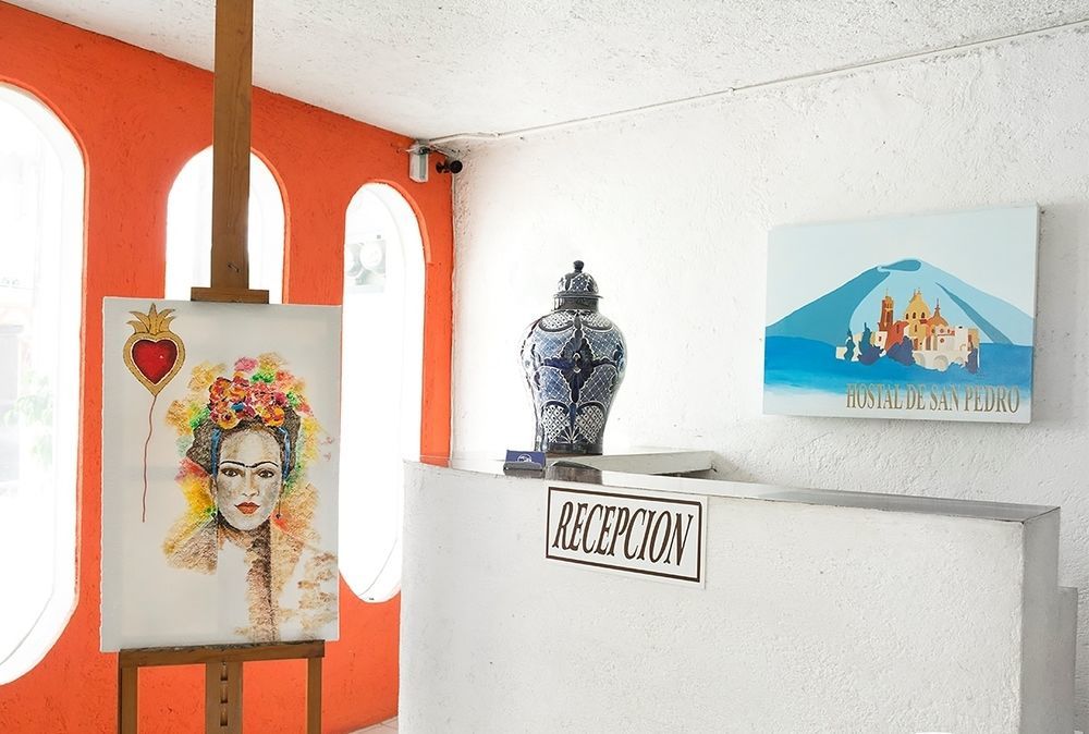 Hostal De San Pedro Чолула Екстер'єр фото